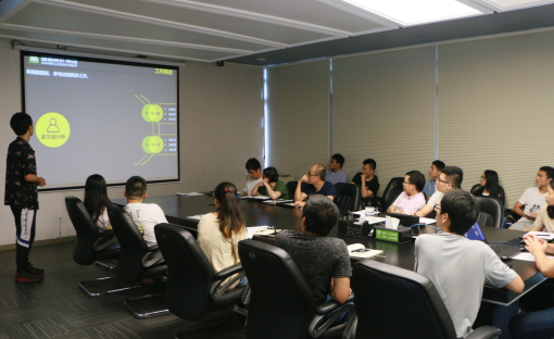 东升国际官网举行第7期员工转正评审会