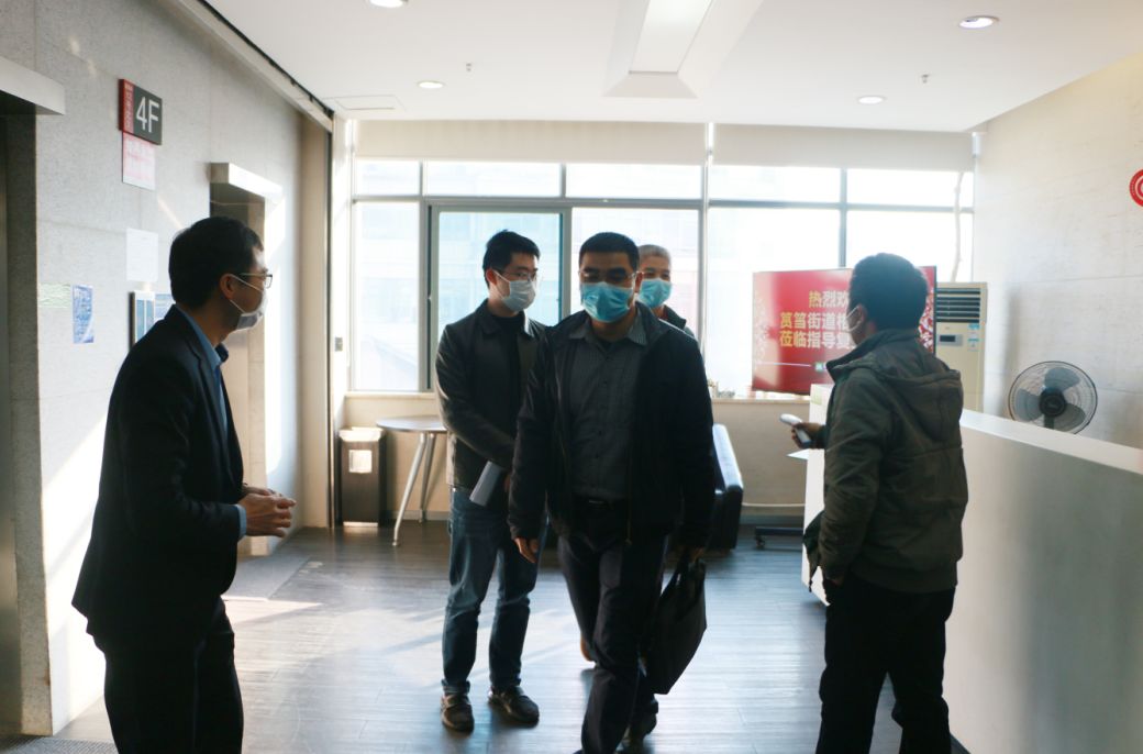 万众一心，，携手抗疫 | 筼筜街道主任苏克一行莅临东升国际官网指导复工情形